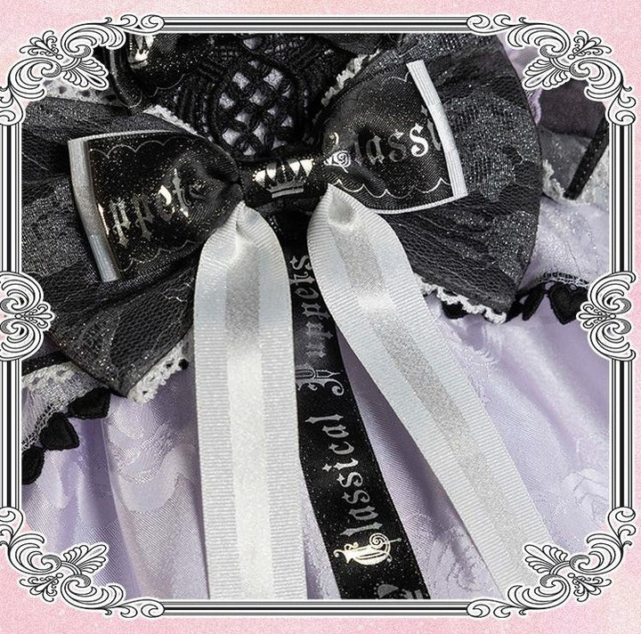Puppets and Doll - Dream Bow - Bow Decoration Voile Gorgeous Lolita JSK 43464:777049