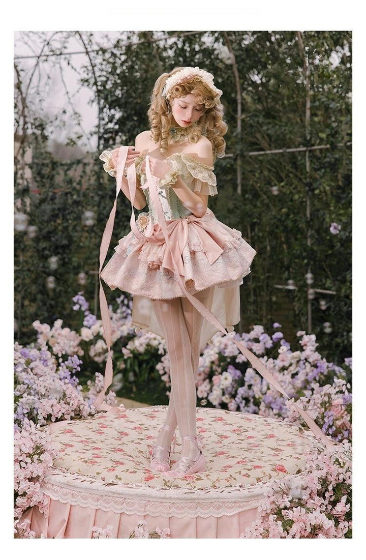 Nikki Tomorrow~Deer Dreaming~Sweet Lolita JSK Bodice Dress with Detachable Straps