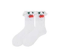 Roji Roji~Kawaii Lolita Cotton Mid-Calf Socks   