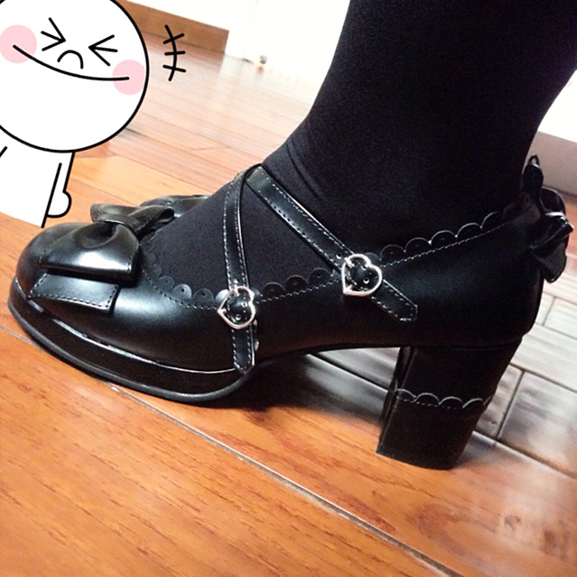 Sosic~Sweet Lolita High Heel Handmade Shoes   