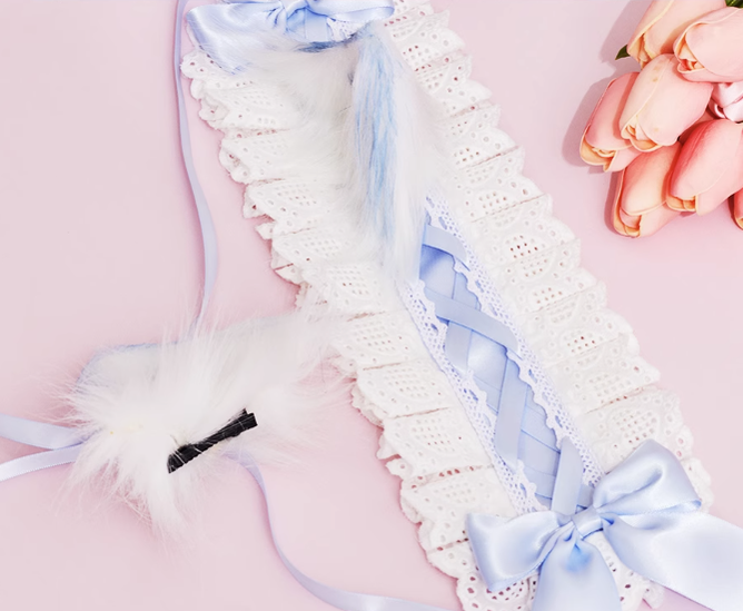 Sugar Time~Kawaii Lolita Cat Ears Design Headband 16790:230420