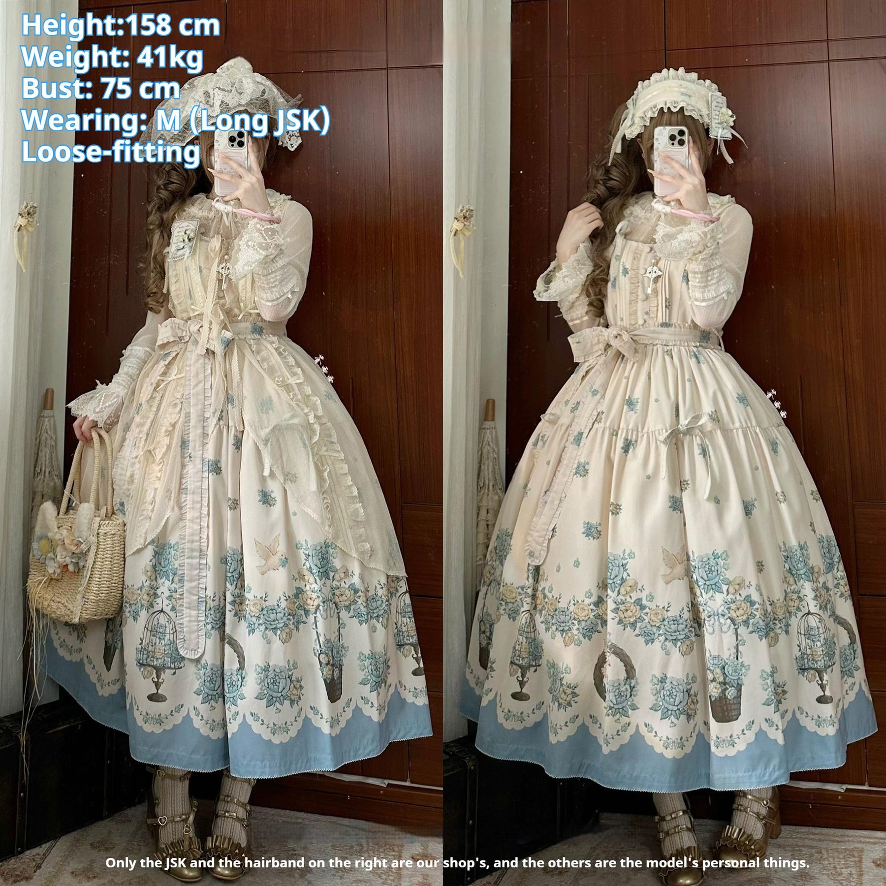 Chant Of The Temple Series JSK Classic Lolita Sleeveless Dress coscarnival main image 0