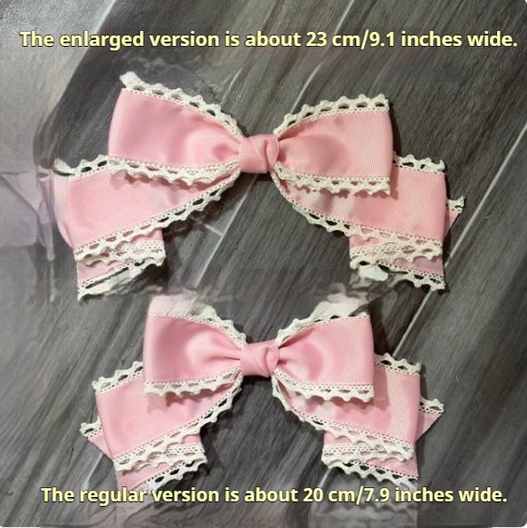 Qingyi Handmade~Sweet Lolita KC Multicolor Bow Lolita Headwear 39914:644272