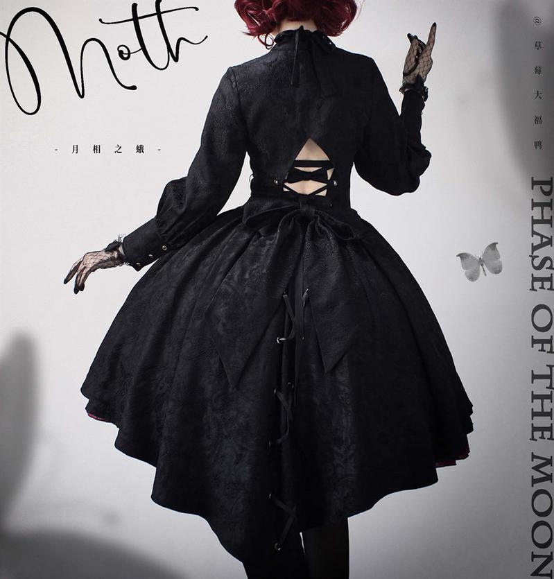 (BFM)Strawberry Duck~Gothic Lolita Dress White Lolita JSK 29578:357452