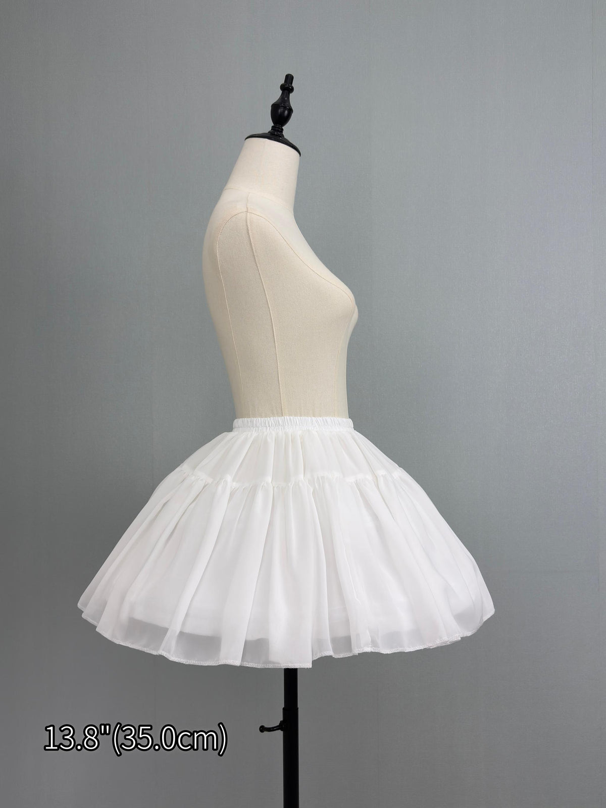 Adjustable Lolita Puffy Hoop Petticoat, 13.8"(35 cm) / 17.7"(45 cm) 46010:872178