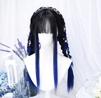 Dalao Home~Place of Return~Natural Lolita Medium Length Straight Wig   