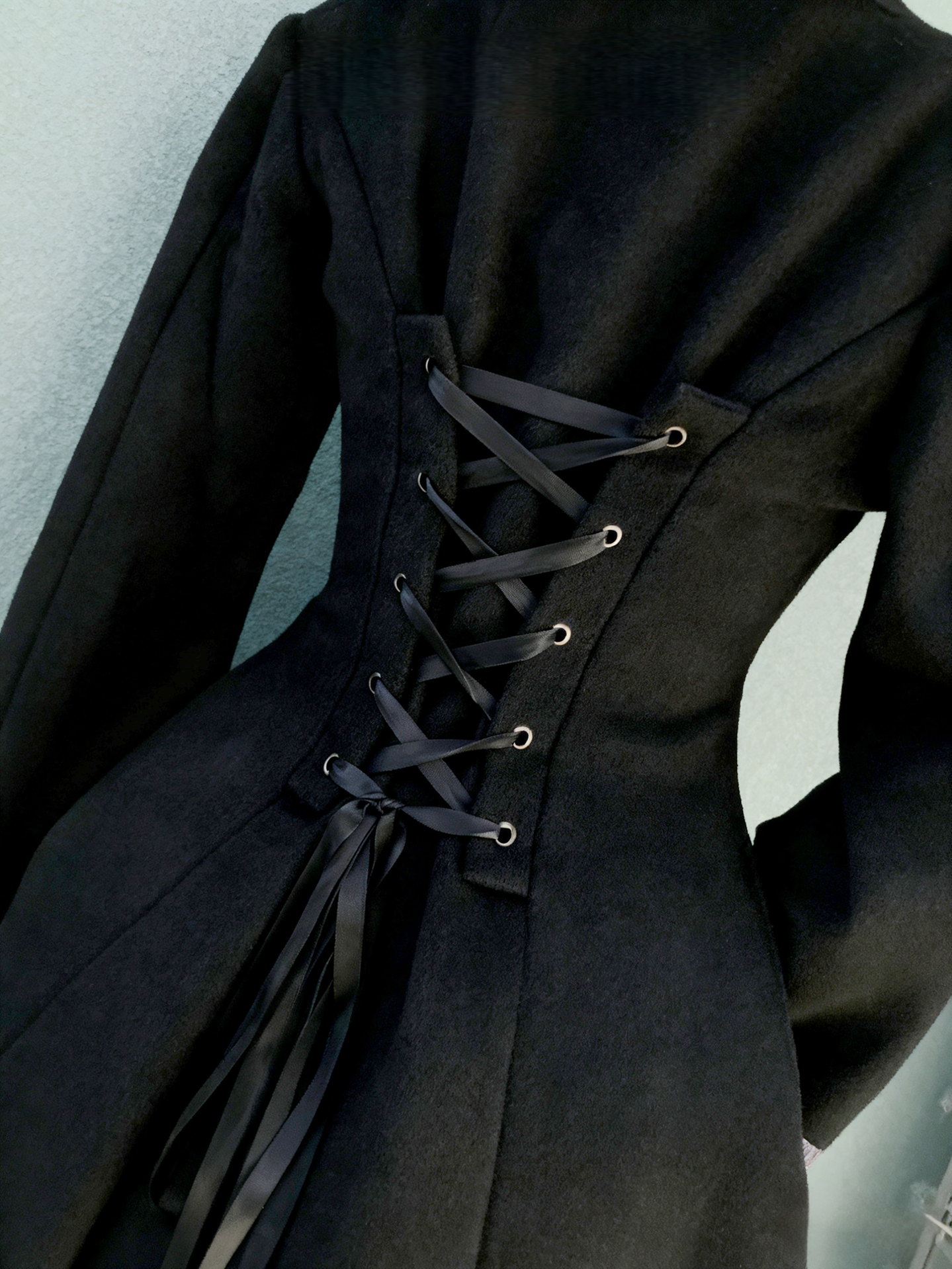 Anastasia - Madeleine - Elegant Lolita Wool Coat, Detachable Cape 44231:801038