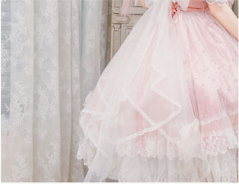 Cat Fairy~Glaze Illusion~Magnificent Wedding  Lolita Tea Party Dress   