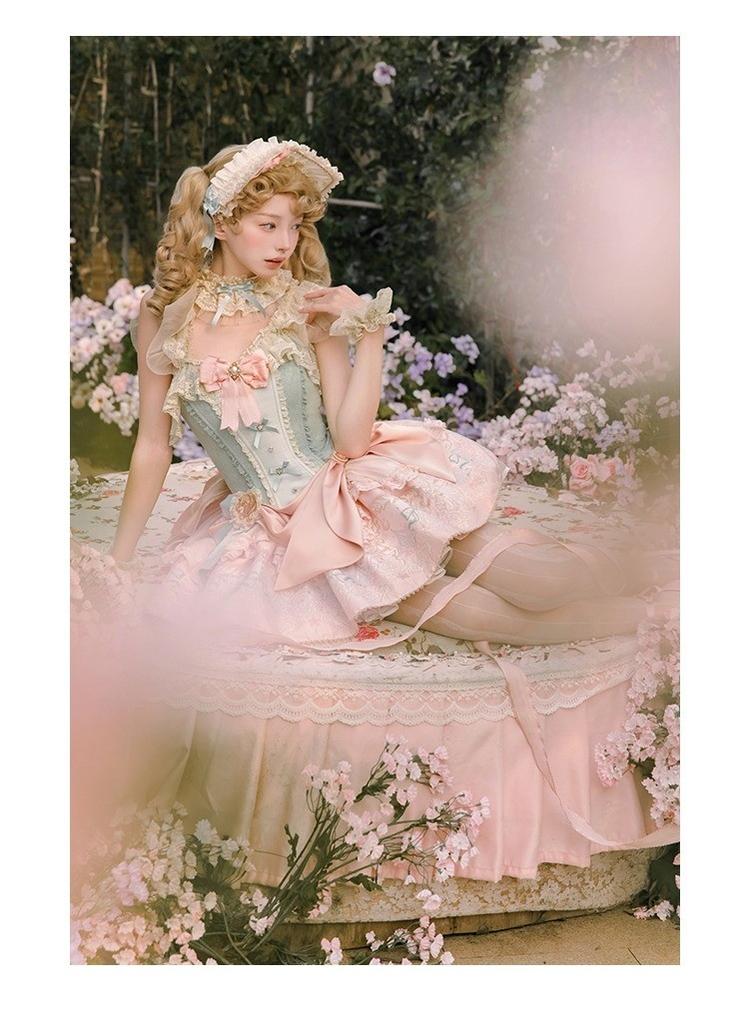 Nikki Tomorrow~Deer Dreaming~Sweet Lolita JSK Bodice Dress with Detachable Straps