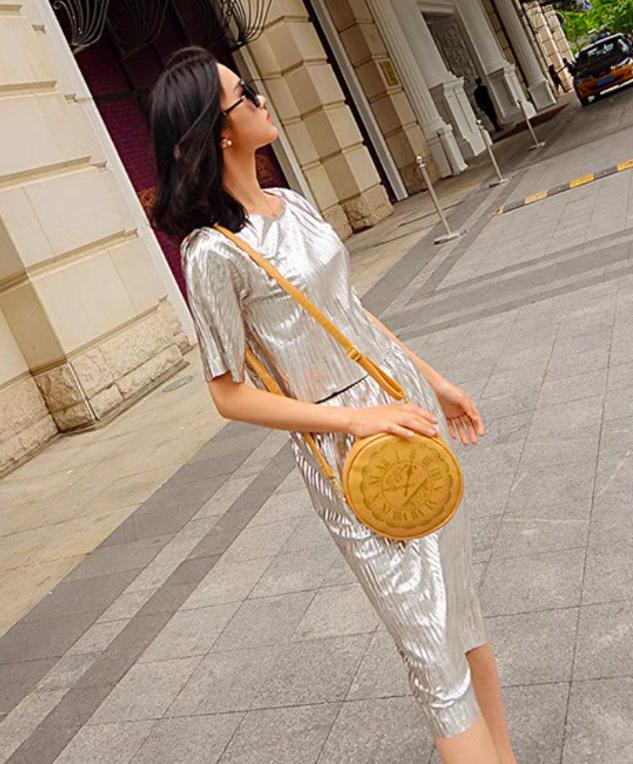 (BFM)Kira~Alice Clock~Kawaii Lolita Shoulder Bag Round Lolita Crossbody Bag 36632:519414