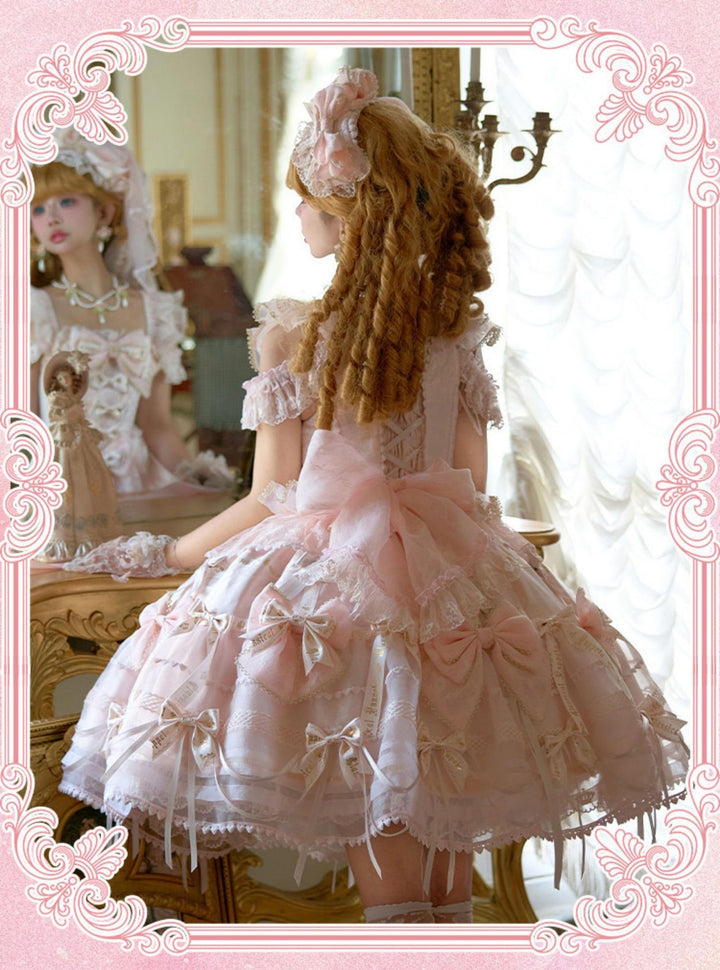 Puppets and Doll - Dream Bow - Bow Decoration Voile Gorgeous Lolita JSK
