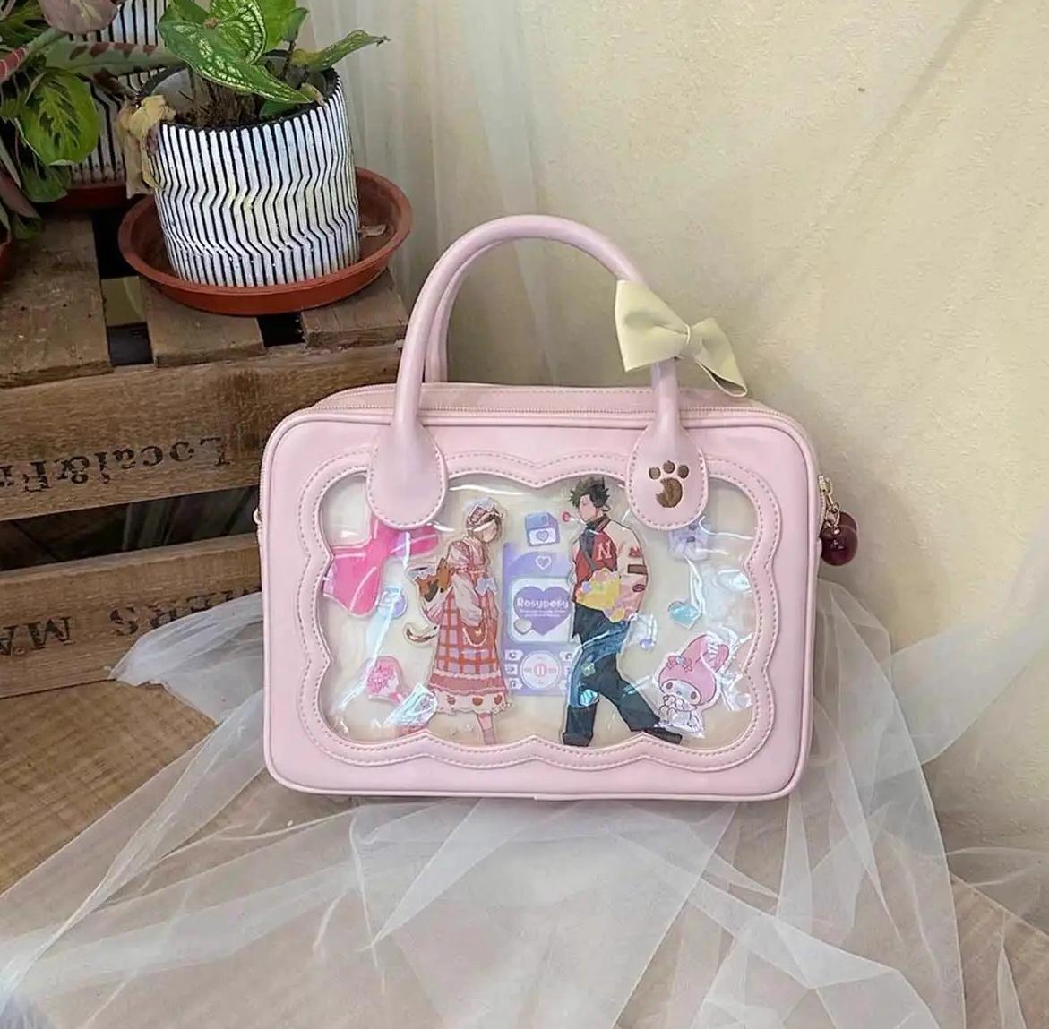 Morning Glory~Kawaii Lolita Bag Cherry Biscuit Shoulder Crossbody Handbag 36810:533878