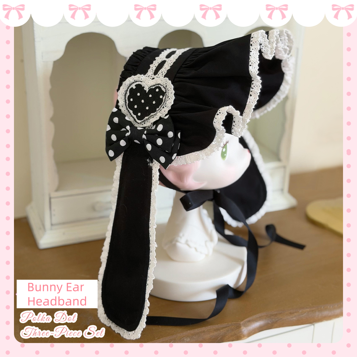 Cotton Sweet Lolita Polka Dot JSK & Salopette Dress (L M S XL) 45589:853479