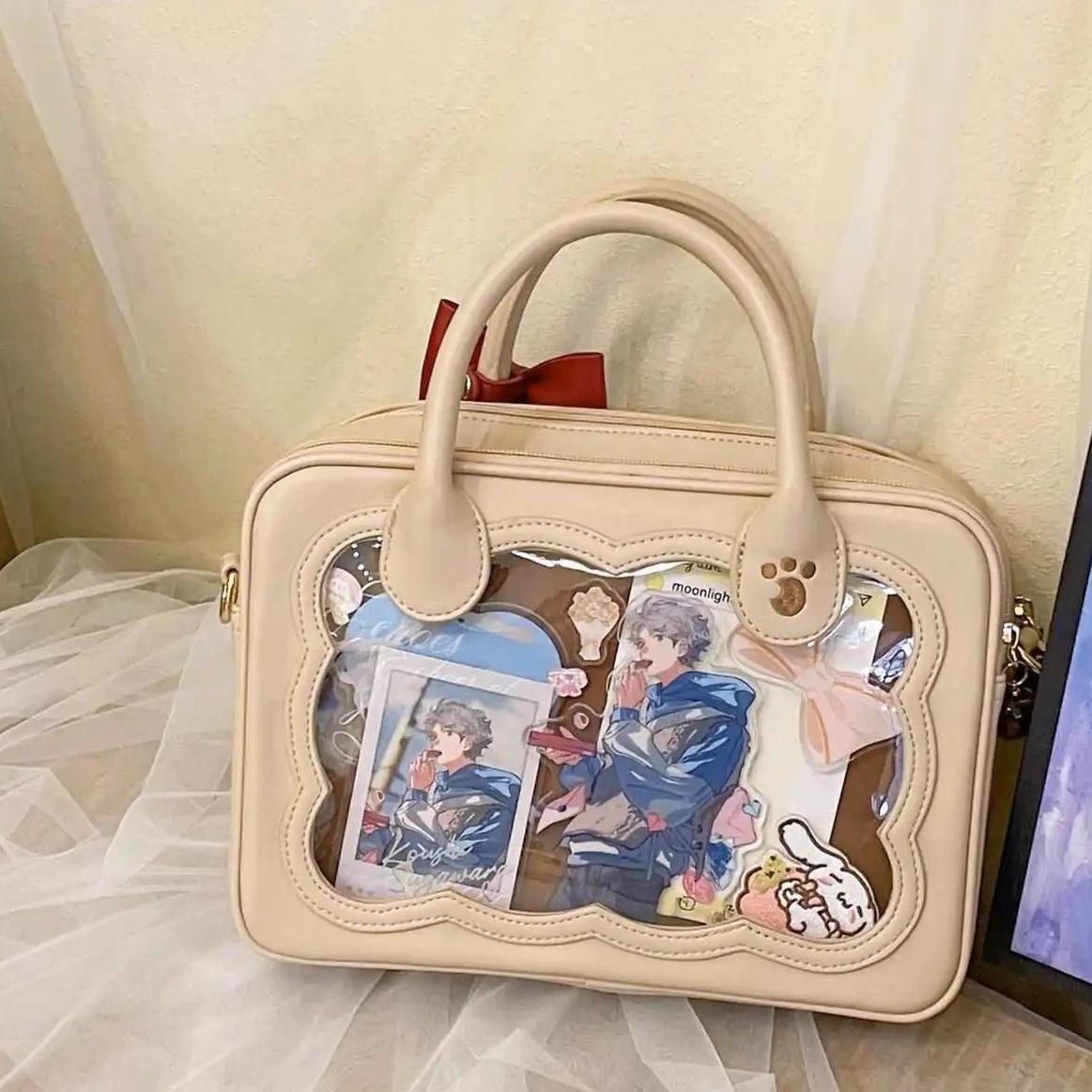 Morning Glory~Kawaii Lolita Bag Cherry Biscuit Shoulder Crossbody Handbag 36810:533882