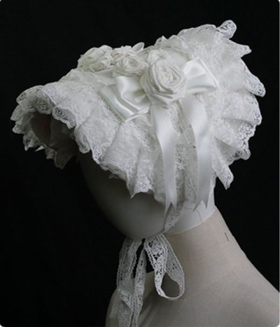 Sweet Dream~Elegant Lolita Wedding Bridal Birdcage SK free size white BNT 