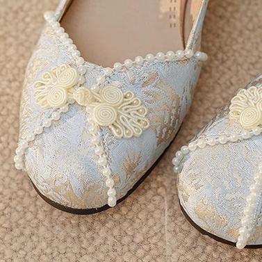 Yana - Huaiyu Yana - Chinese Style Han Lolita Shoes Lolita Chunky Heel Shoes