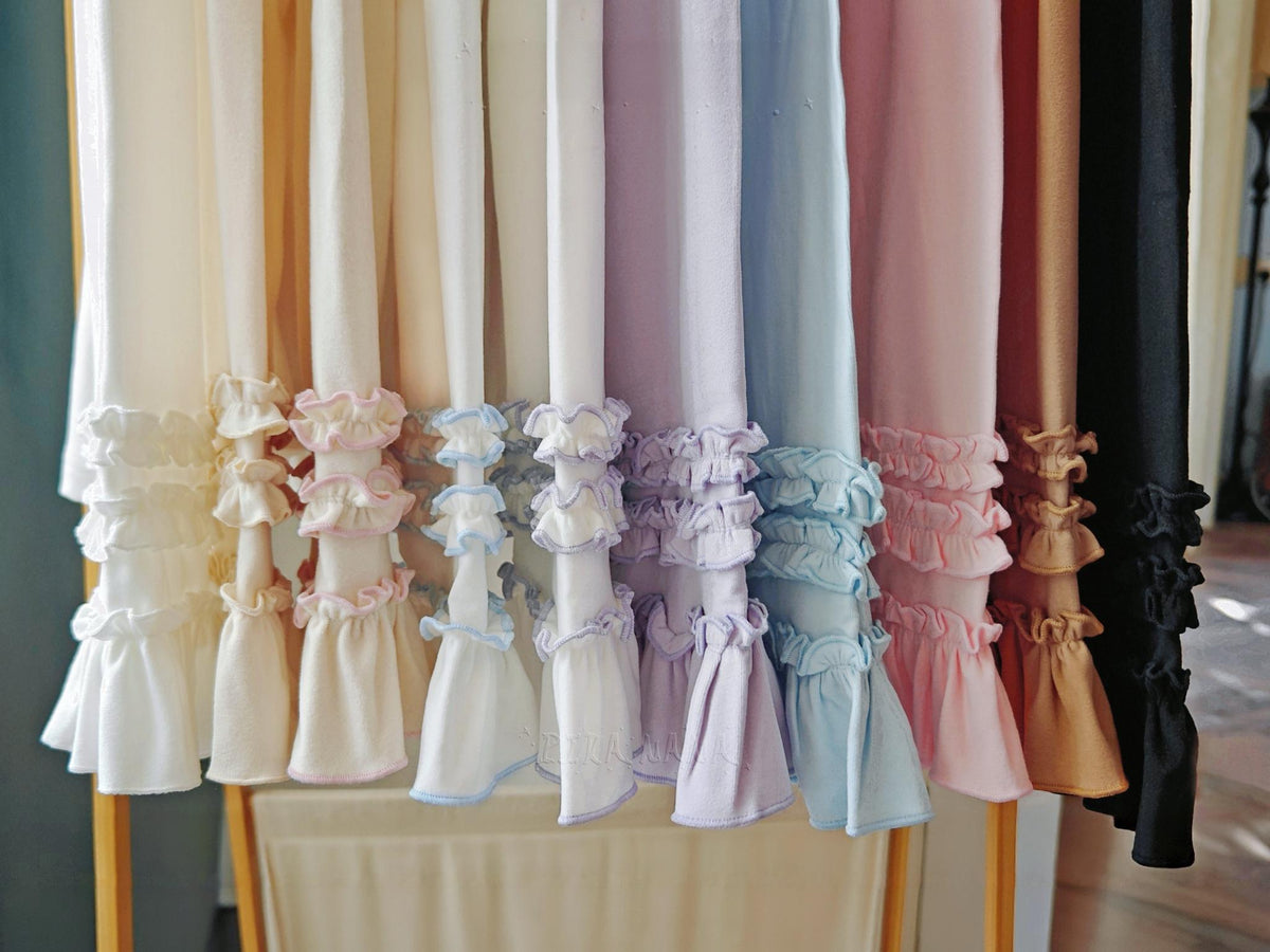 Fruit Tart - Autumn Sweet Lolita Long Sleeve Blouse, Ruffle Detail 45972:870039