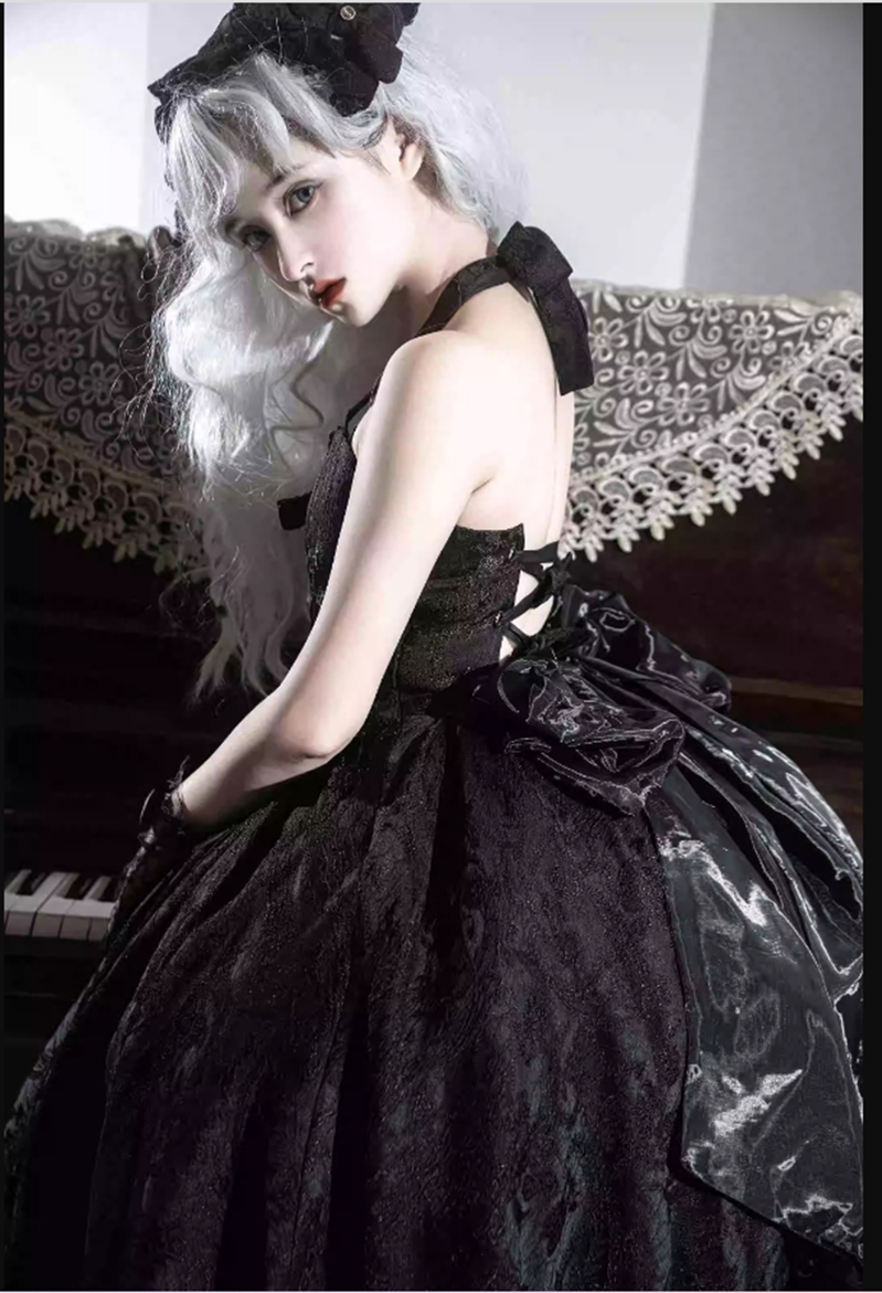 (BFM)Strawberry Duck~Gothic Lolita Dress White Lolita JSK 29578:357504
