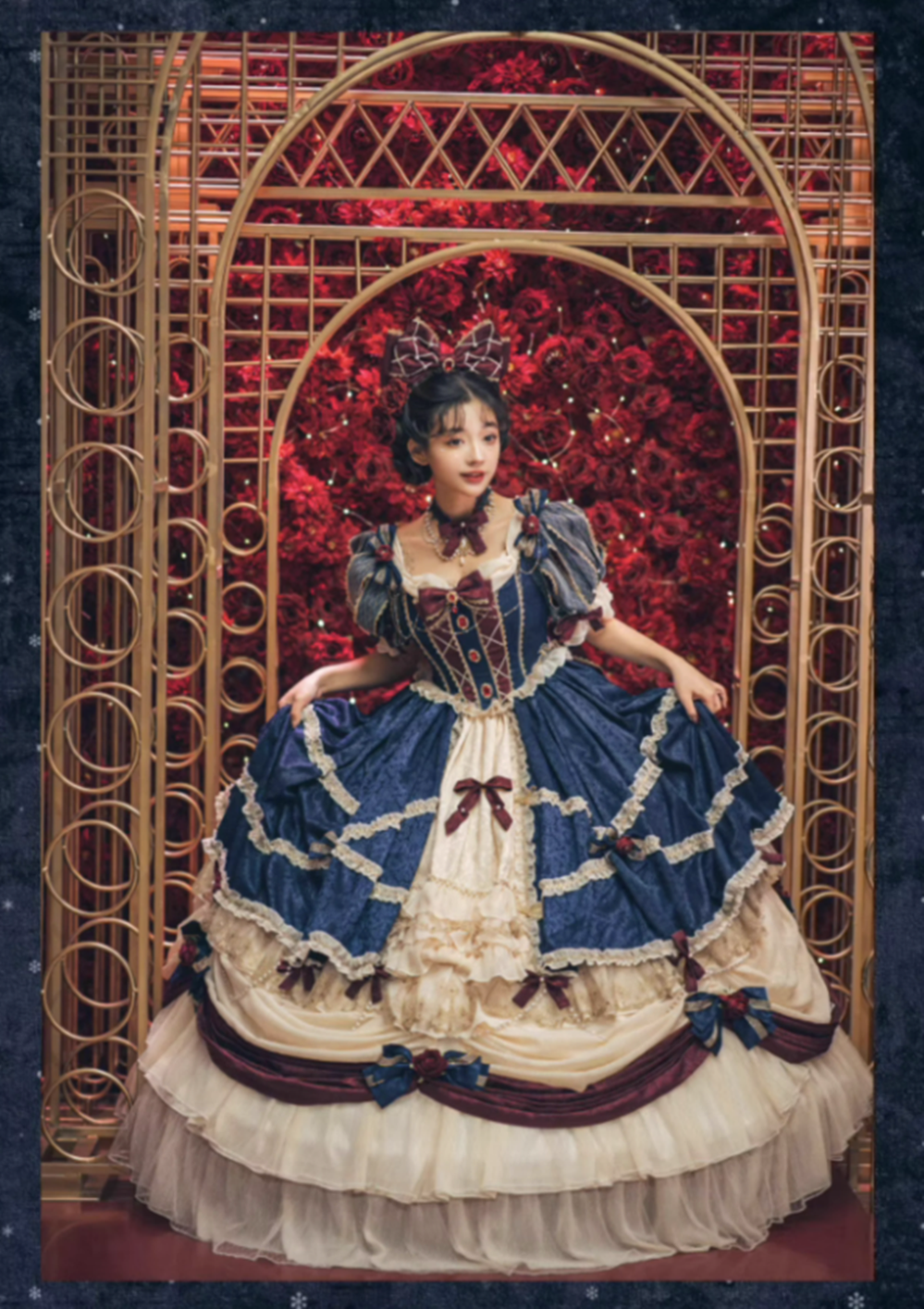 (Buyforme)Moon Beauty~Snow White Nursery Rhyme One Piece OP Set