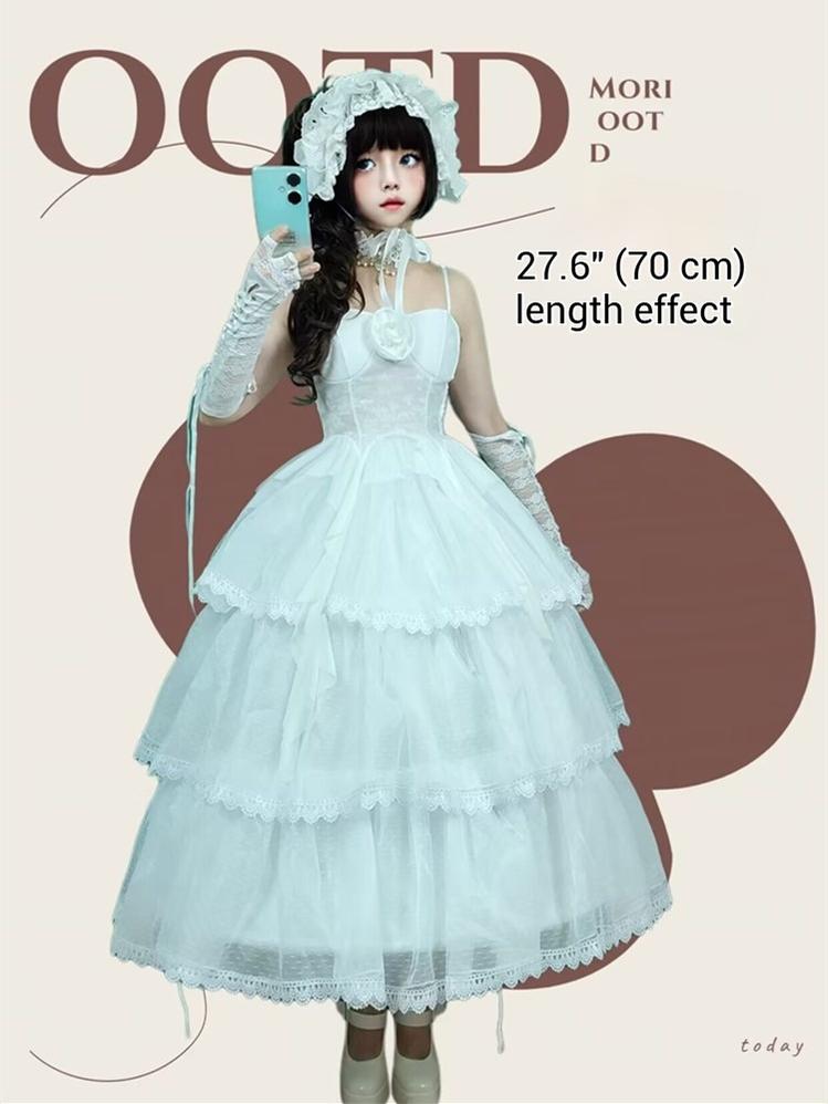Teddy Bear - 27.6" (70 CM) Adjustable Wedding Lolita Petticoat