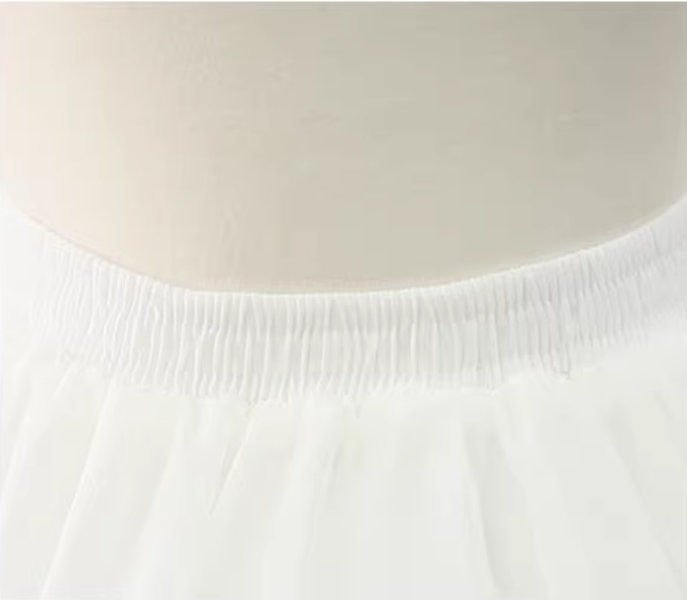 Manyiluo - Ultra Puffy Fishbone Adjustable Petticoat | 18.5" (47 cm)