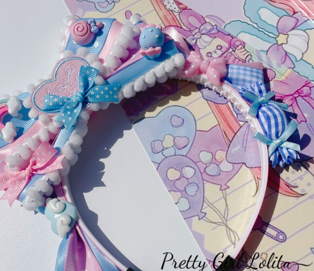 Pretty Girl Lolita~Sweet Lolita Pink-blue Accessories   