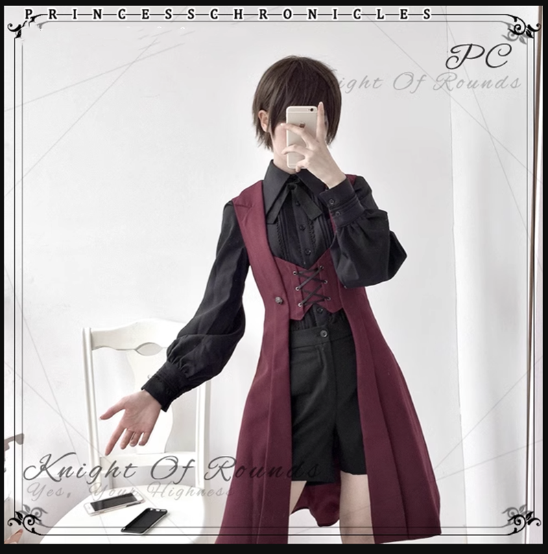 Princess Chronicles - Retro Ouji Lolita Blouse Multicolors 4408:306408