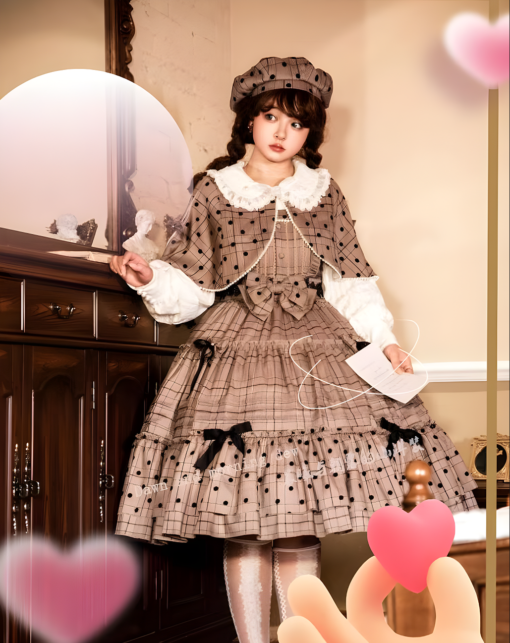 Dawn and Morning~Forest Diary~Plus Size Lolita Dress Suit Elegant CLA Lolita JSK 31426:659968