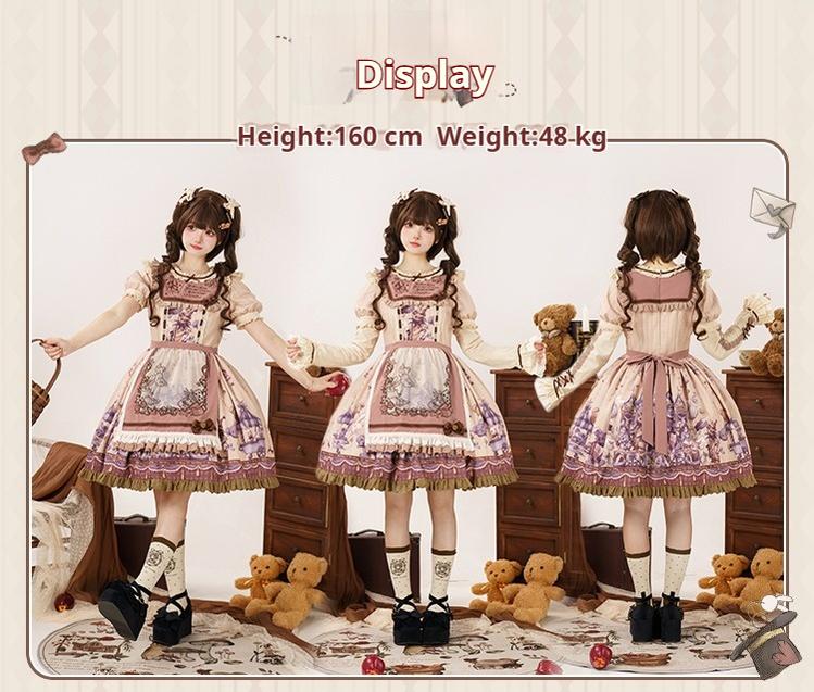 Spireme Cat~Doll Diary~Kawaii Lolita Dress Suit Doll-like Dress