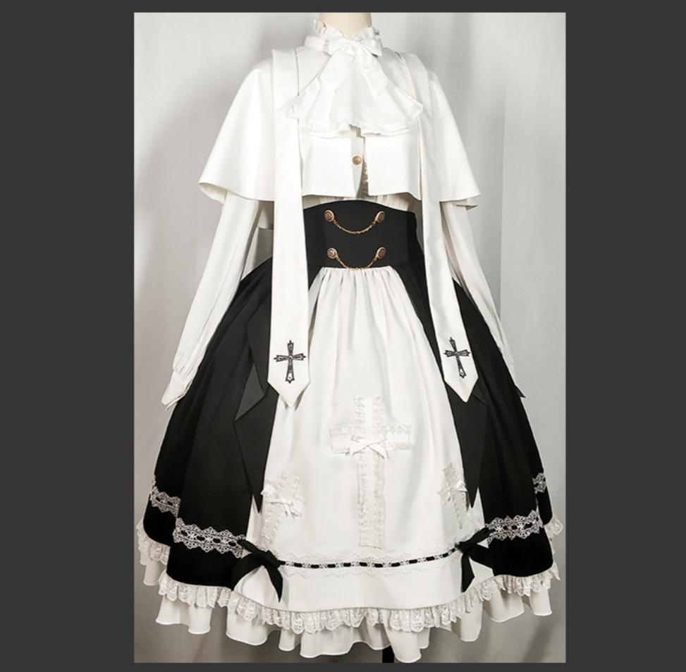 CastleToo~Holy Academy~Gothic Lolita Prince Skirt Set 4790:725573