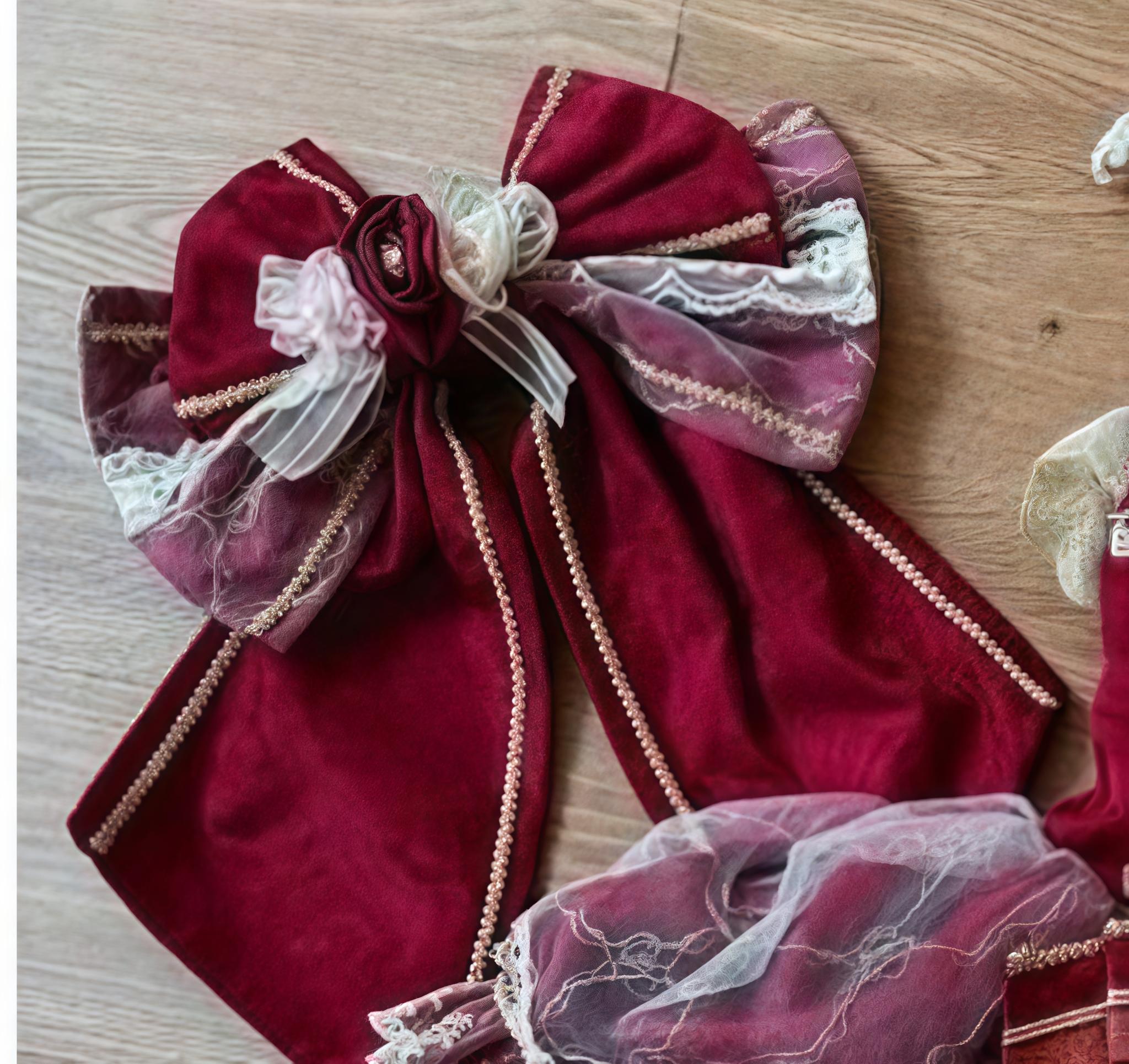 Hanguliang - Gem Crown - Sweet Lolita JSK Suit Tiered Ruffles Doll-Like Dress and BNT