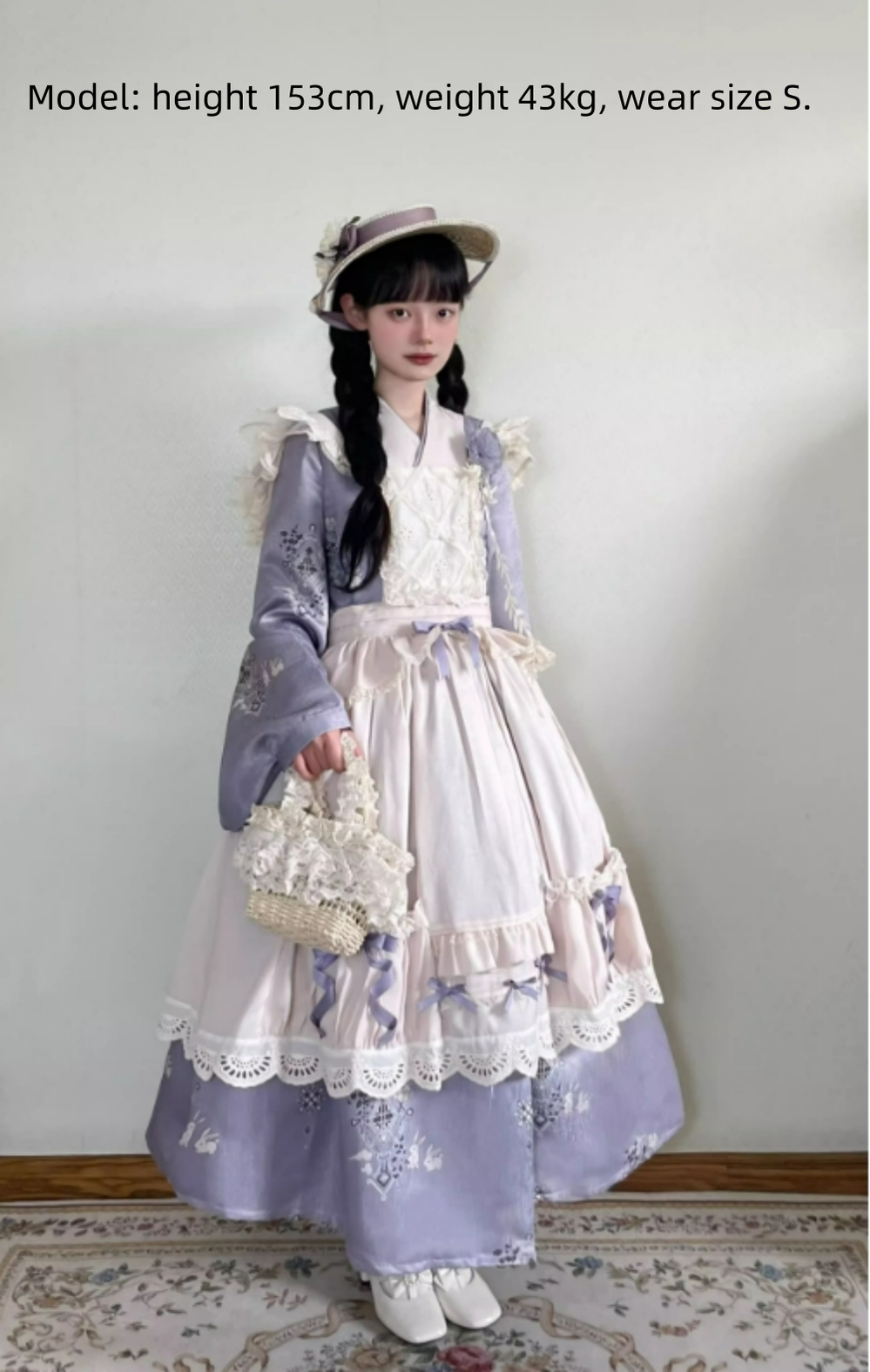 Meow Studio~Cloud Pharmacy~Qi Lolita OP Lolita Overskirt   