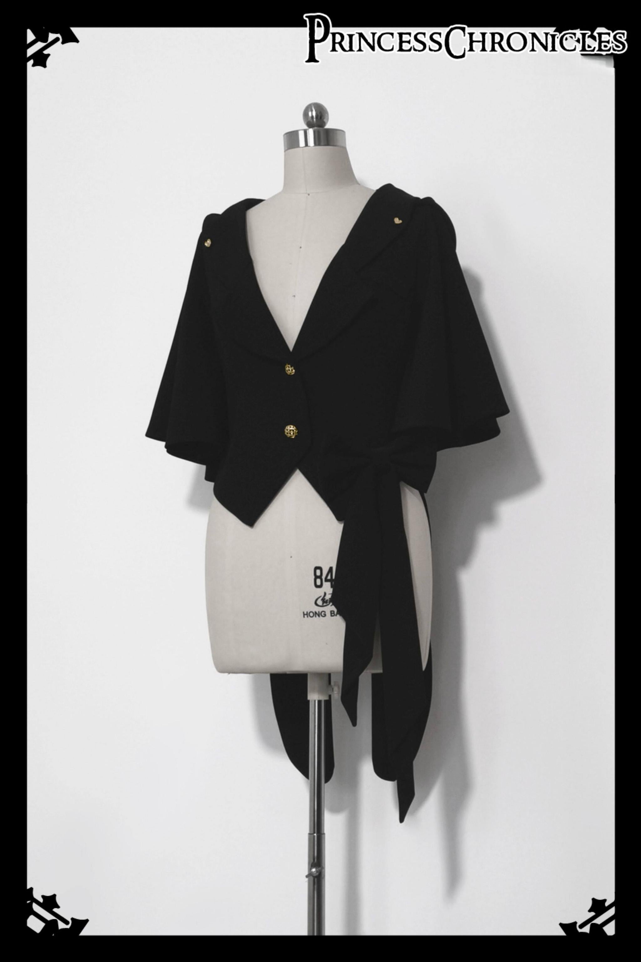 Hunting Rabbit - Ouji Lolita Rabbit Ears Coat & Shirt Set (2XL L M S XL XS / Coat) 14890:856630