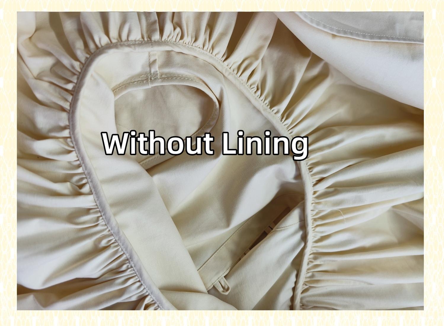 Fresh Tea Lolita - Meringue Frosting - Cotton Kawaii Lolita OP Dress with Satin Bow