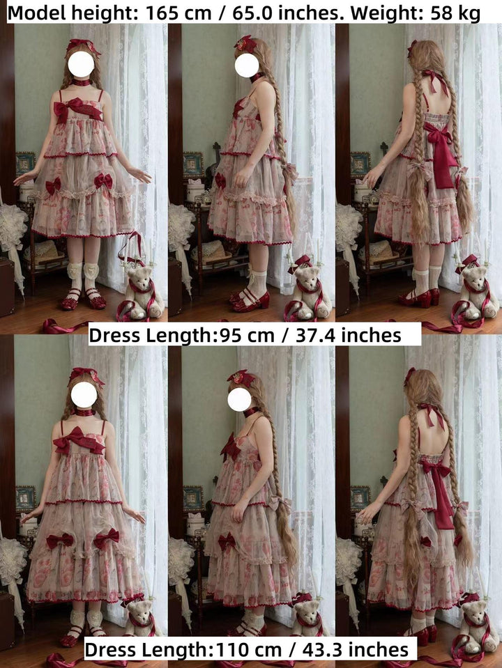 Babyblue~Strawberry Box~Sweet Lolita JSK With Strawberry Print 42972:760747