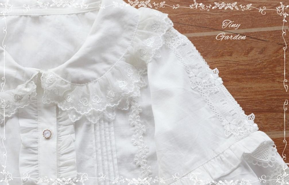 Tiny Garden - Robin - Kawaii Lolita Cotton Blouse