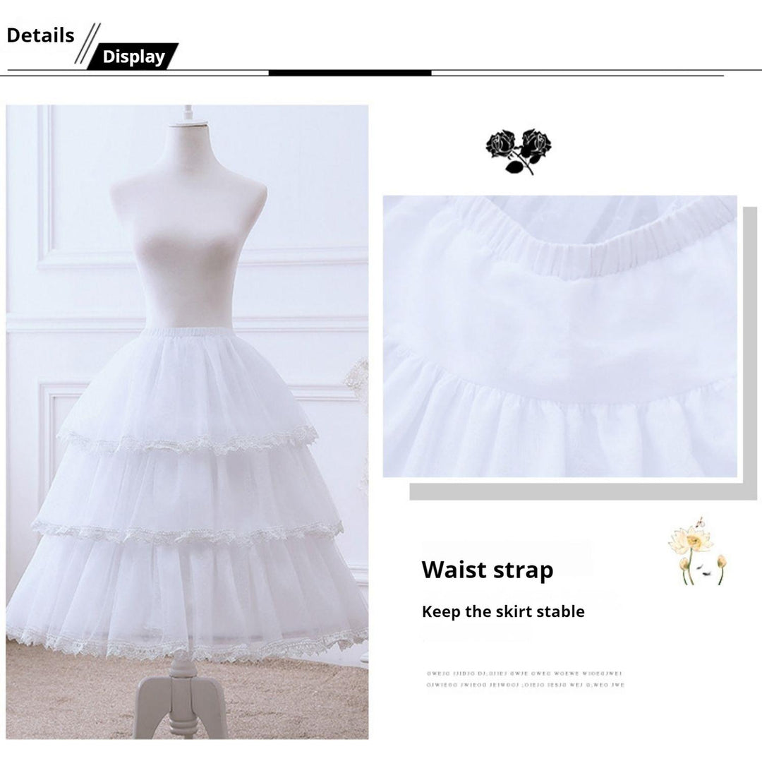 Motadalu~Magic Petticoat~Wedding Lolita Petticoat Violence Fishbone Lolita Petticoat   