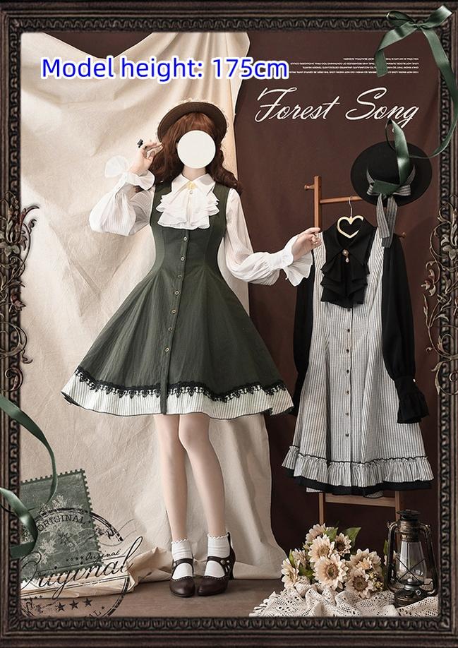 Forest Song~Artemis~ Classic Lolita JSK Double Sided Lolita Dress   