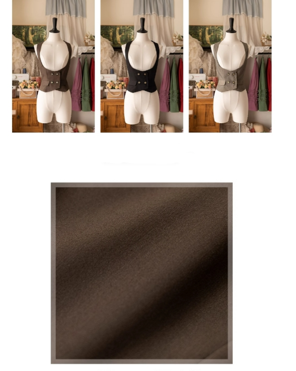 (BFM)Forest Wardrobe~4.0 Chest Support Vest Elegant Autumn/Winter Vest   