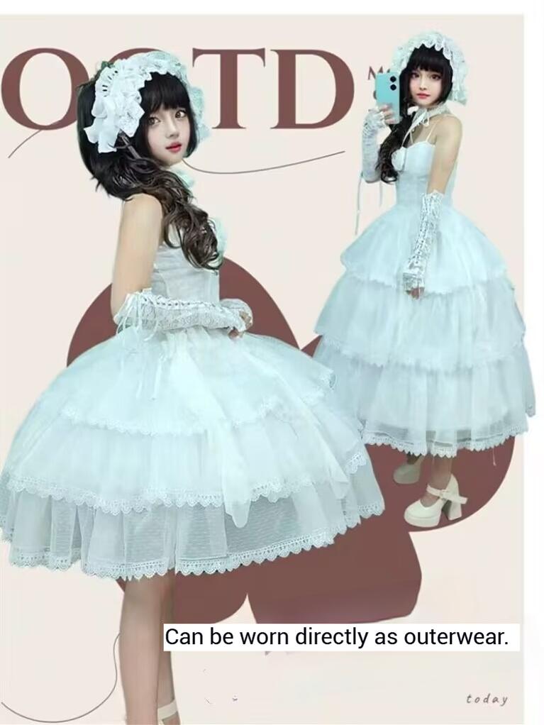 Teddy Bear - 27.6" (70 CM) Adjustable Wedding Lolita Petticoat