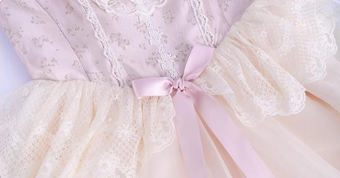 Flower and Pearl Box~Silk Ballet~Wedding Lolita JSK Dress Princess Bridal Dress 34050:442714