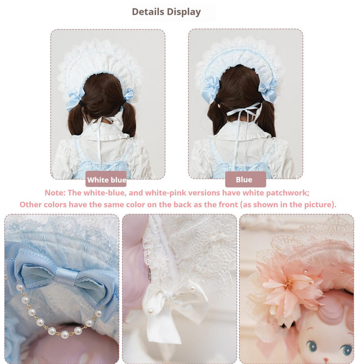 Mengfuzi~Old School Lolita Headdress Lovely Lolita BNT and Accessories