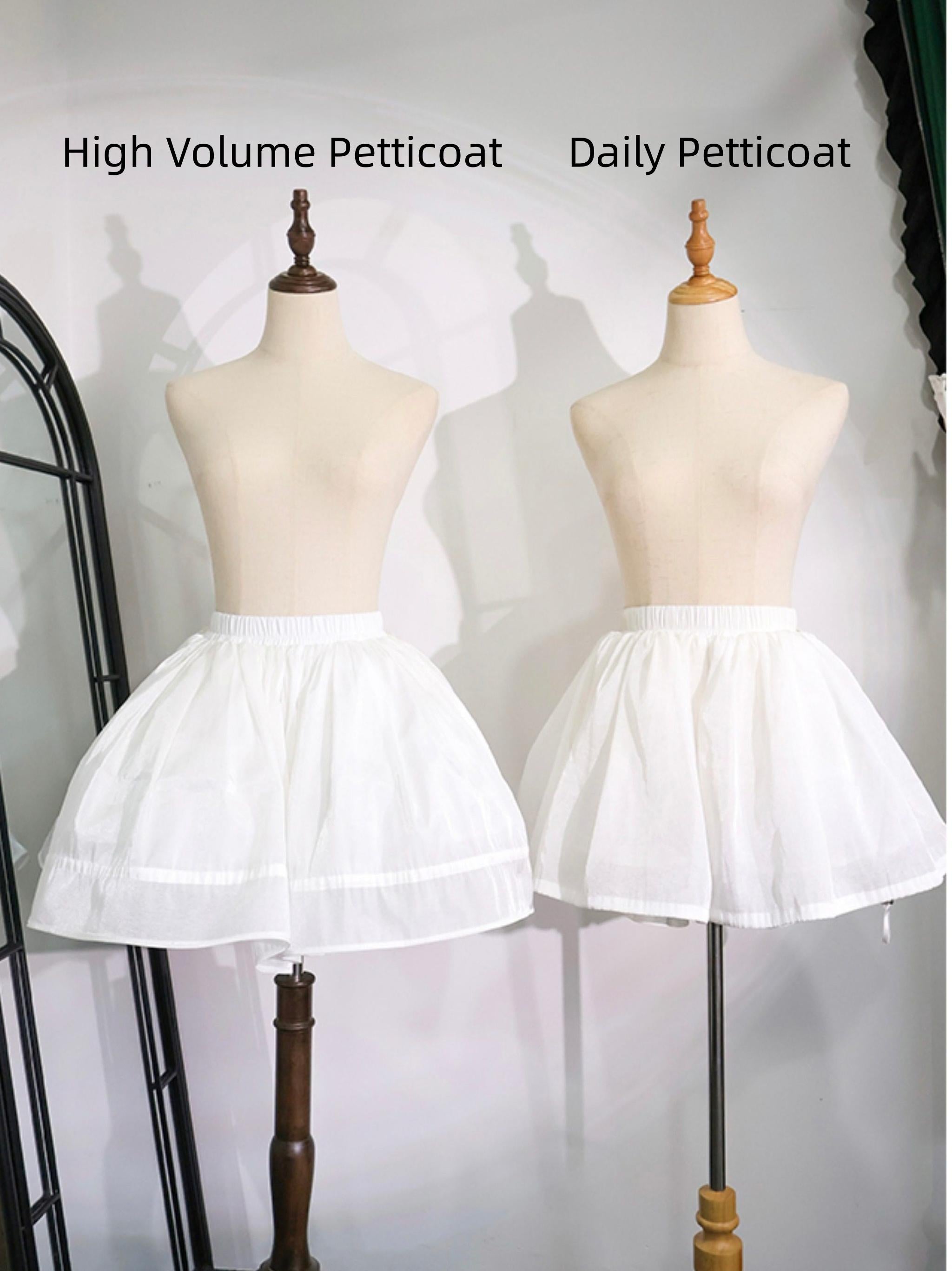 Adjustable Dual-use Lolita Bloomers and Petticoat