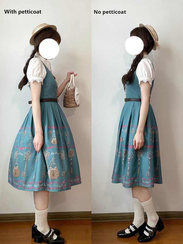 Miss Point~Antique Key~ Elegant Lolita JSK Retro Lolita Dress   