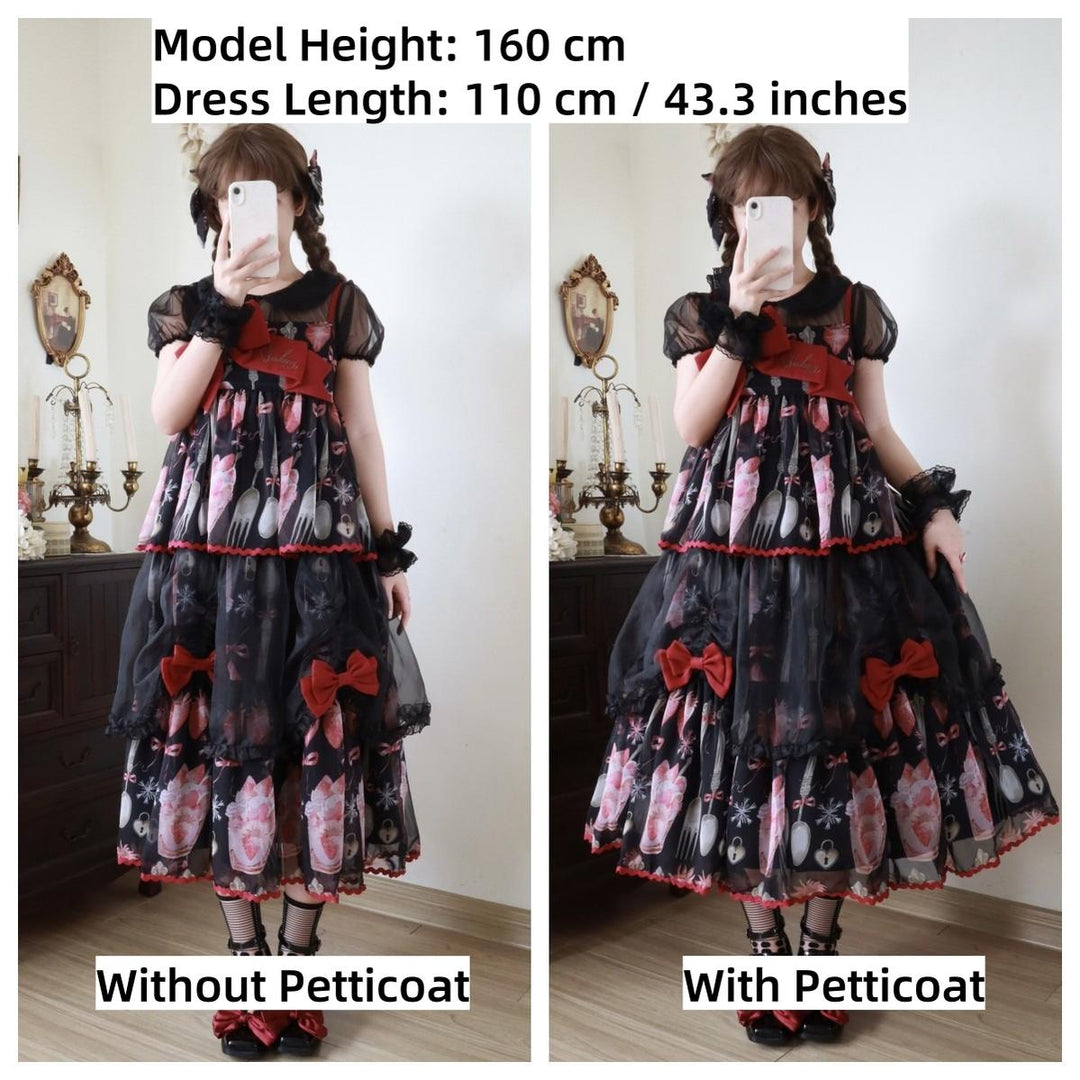 Babyblue~Strawberry Box~Sweet Lolita JSK With Strawberry Print 42972:760746