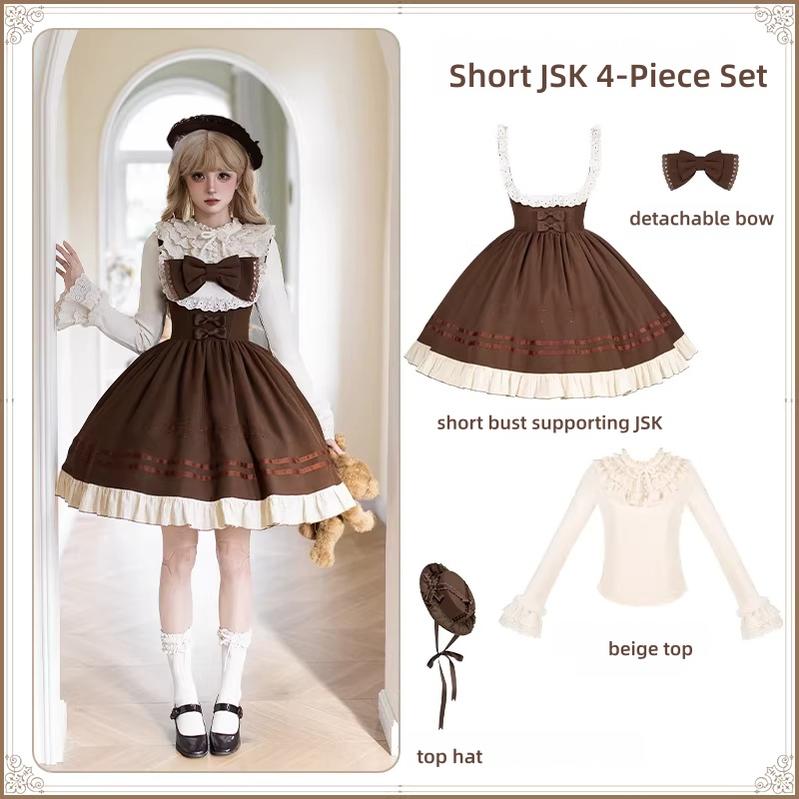 Oak Melody - Classic Lolita JSK, Bust Supporting Dress (L M S) 44411:807699