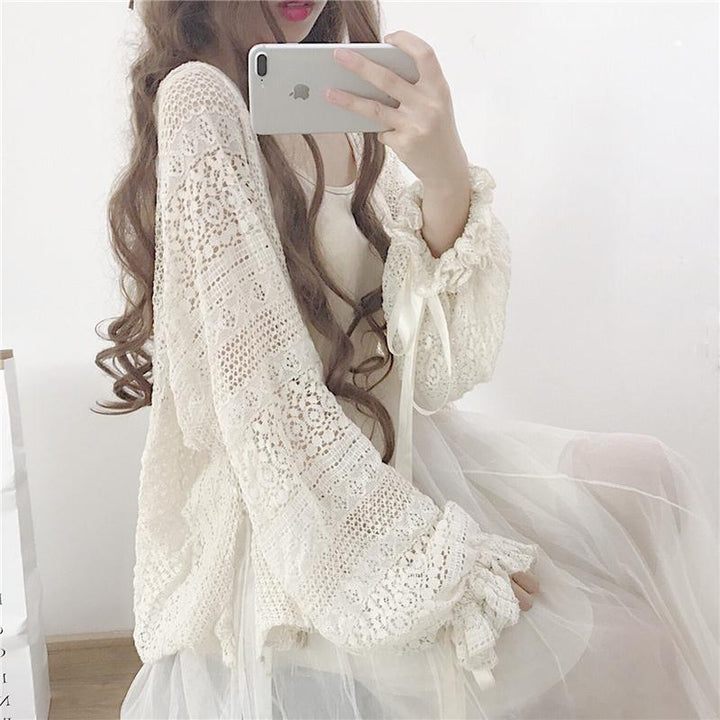 Sugar Girl~Daily Lolita Light Cardigan Oversized Outwear
