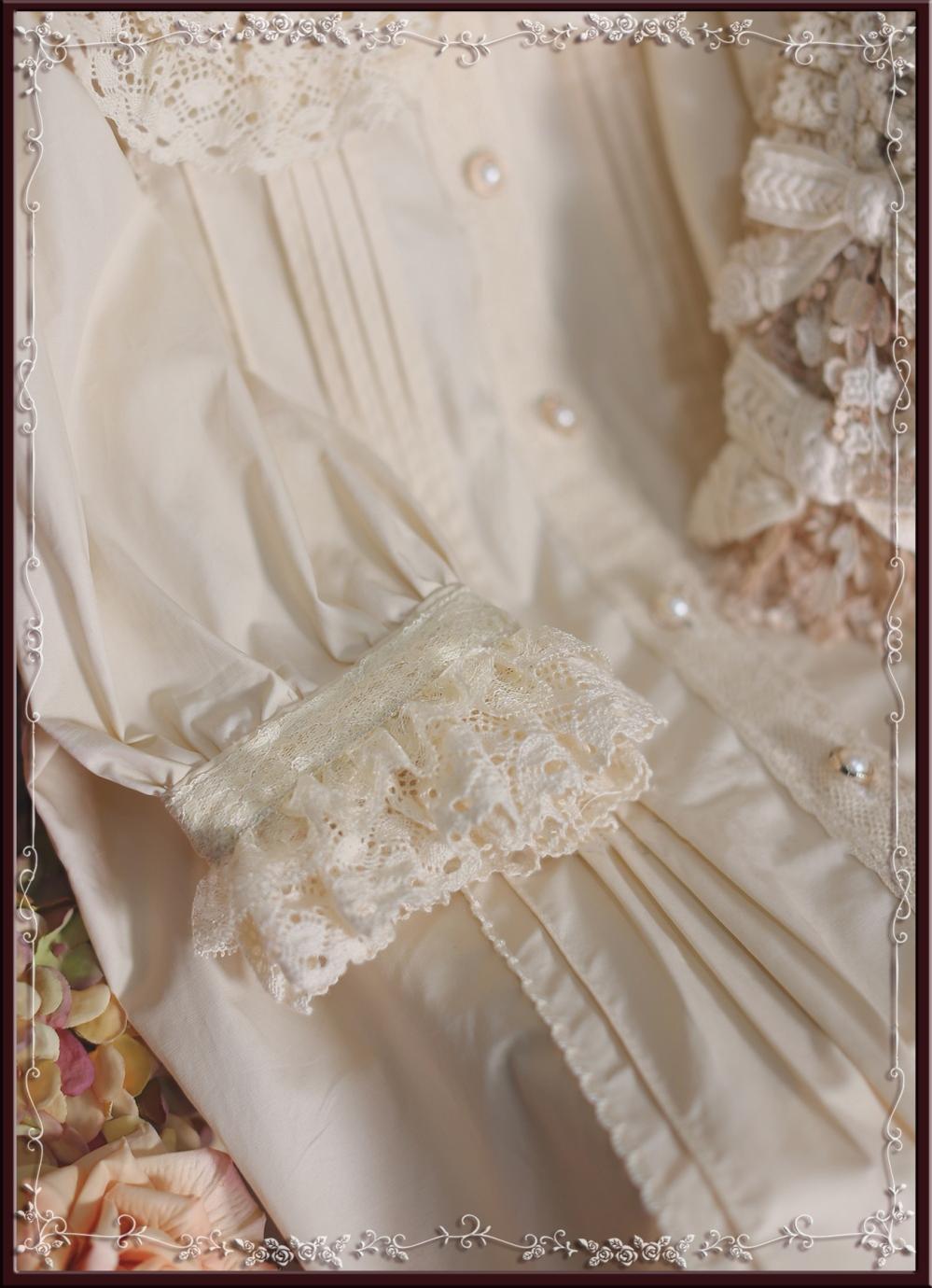 (BuyForMe) Tiny Garden~Antique Doll~Kawaii Cotton Lolita Blouse   