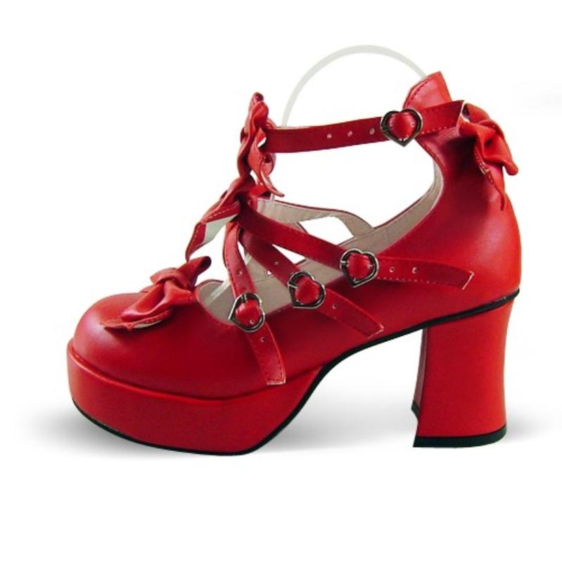 Antaina~Sweet Lolita Heel Shoes Plus Size Shoes   