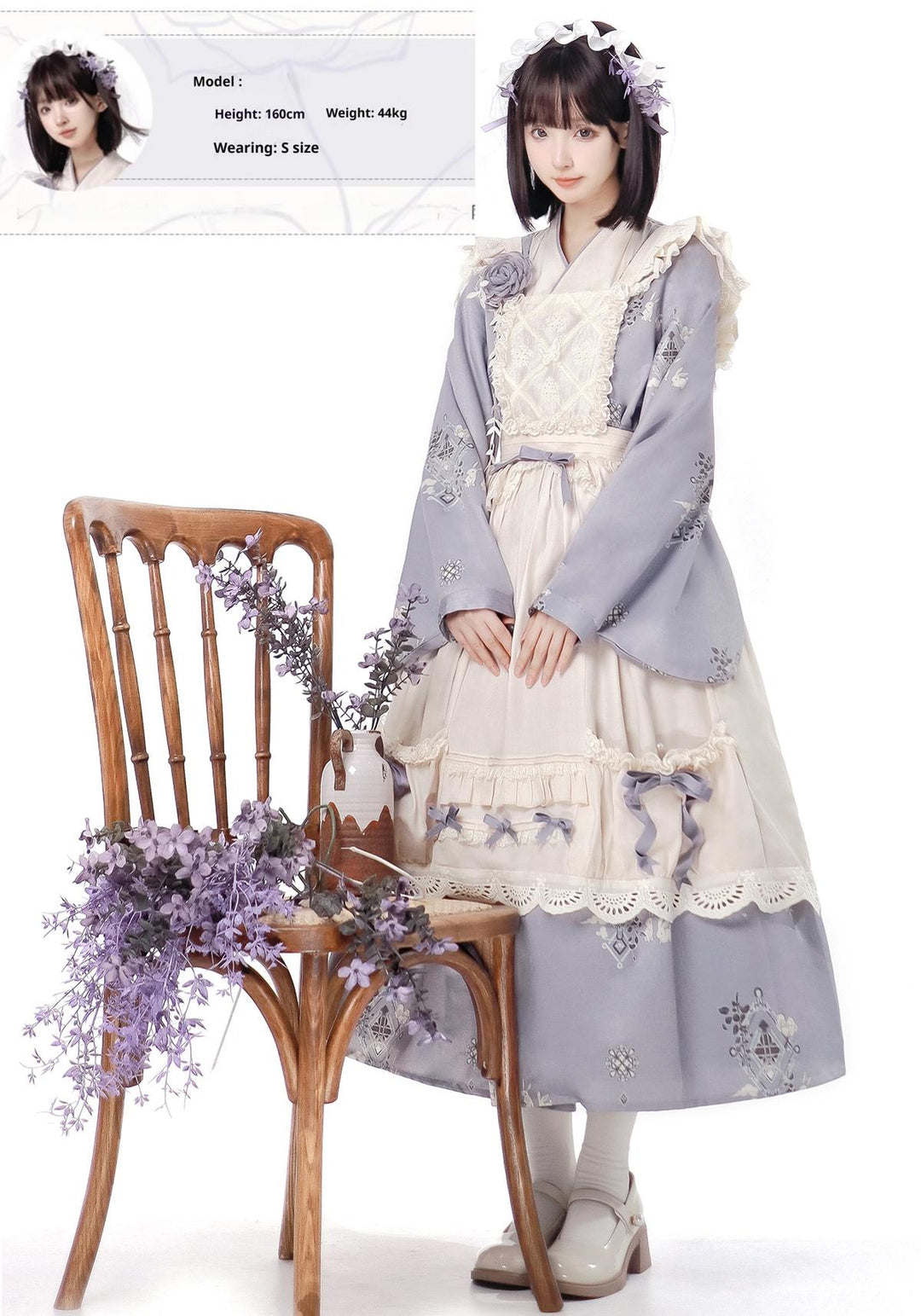 Meow Studio~Cloud Pharmacy~Qi Lolita OP Lolita Overskirt   